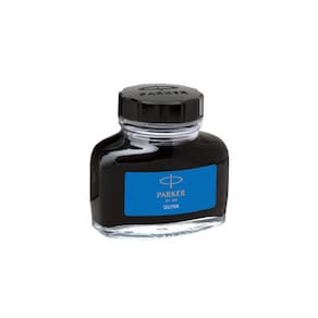 Vidro De Tinta Parker Quink 57Ml Azul Lavável