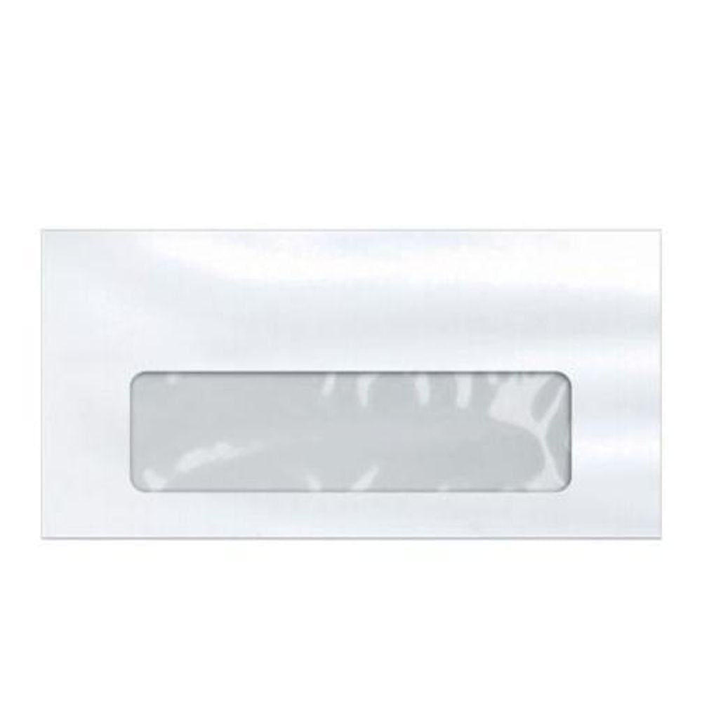 Envelope Branco Com Janela Cof048 114X229Mm Caixa Com 1000