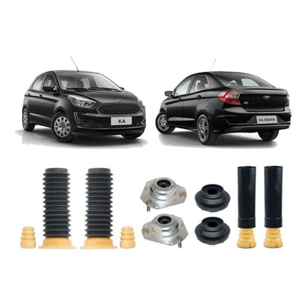 Kit 4 Coxim Batente New Ka 2018 2019 2020