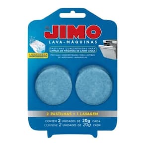 Kit 6 Limpa Máquinas De Lavar Louças Jimo Pastilhas 20G C/2