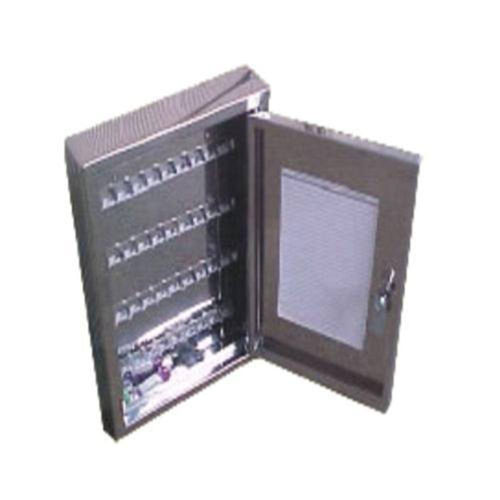 Claviculário Organizador De Chaves Em Inox Para 30 Chaves