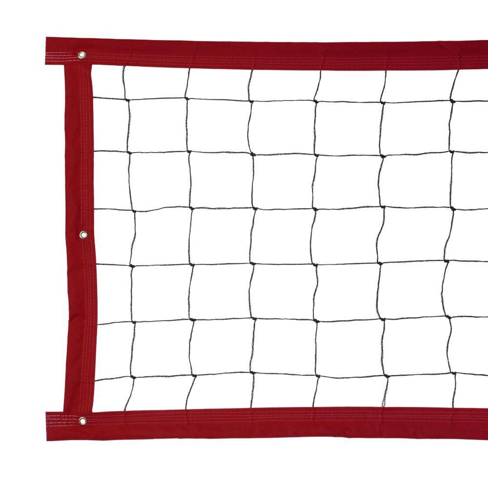 Rede De Vôlei Colorida Evo Sports 5 Metros Vermelho/Preto