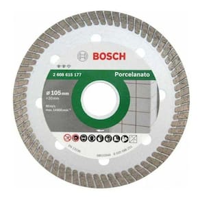 Kit 3 Disco Diamantado 4.3/8 Turbo Pro Porcelanato Bosch
