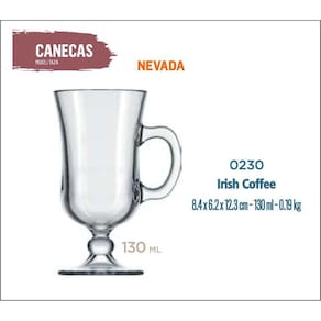06 Caneca Nevada 130Ml-Cappuccino Chocolate Sobremesa