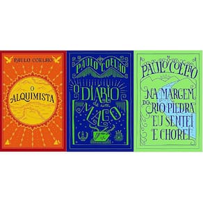 Kit 3 Livros Paulo Coelho Alquimista + Diario Um Mago + Na