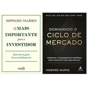 Kit 2 Livros O Mais Importante Para O Investidor + Dominando O Ciclo De Mercado
