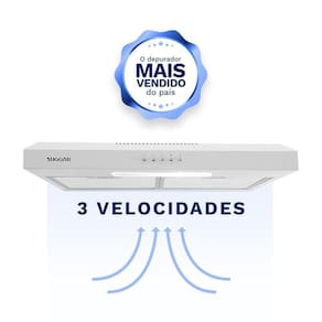 Depurador Exaustor Slim 60Cm Branco Dps161Br Suggar 127V