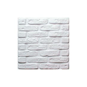 Kit 24 Placas Decorativas 3D Revestimentos 0,5Mm Tijolinho