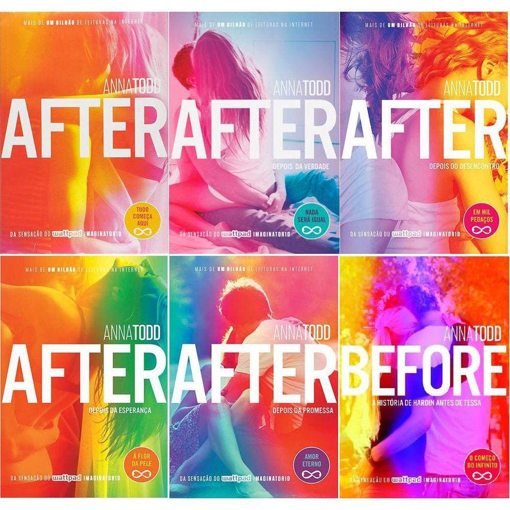 Kit Coleção After 6 Livros - Anna Todd