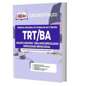 Apostila Trt Ba - Analista Judiciário Serviço Social