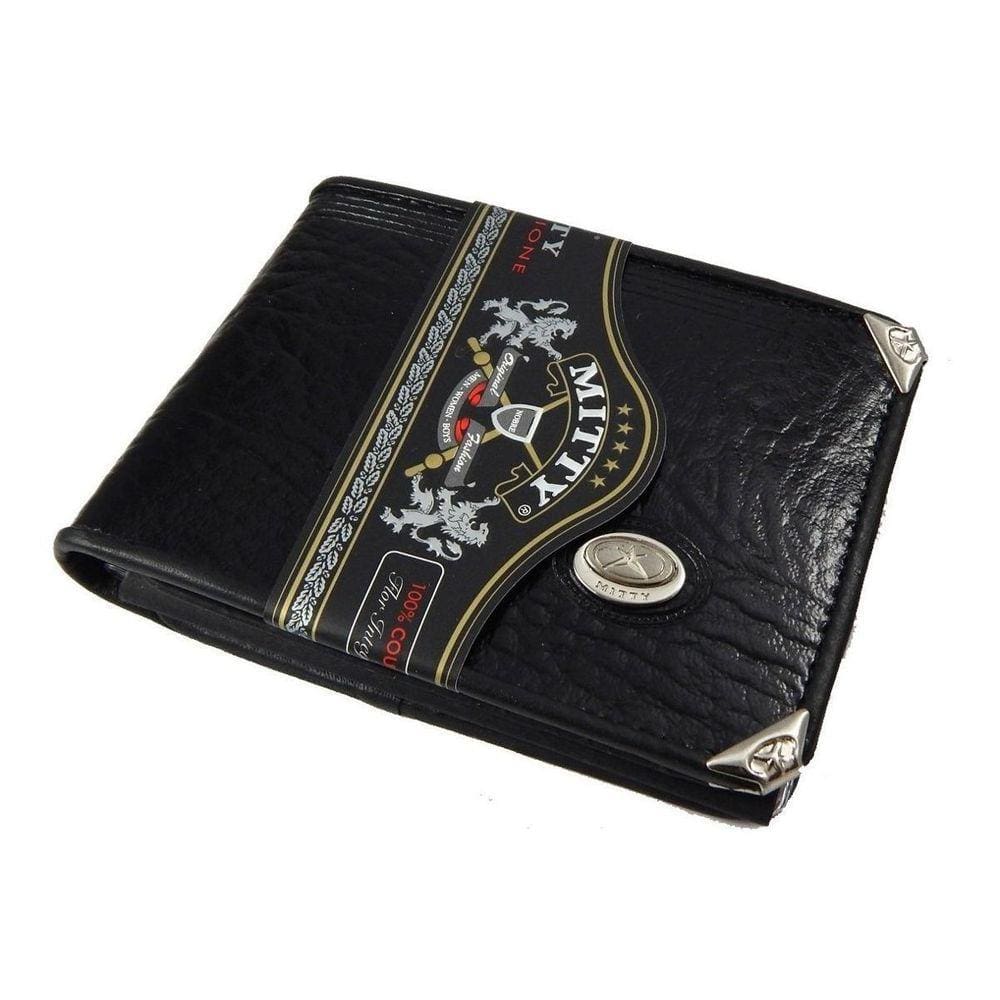 Carteira Mitty Em Couro  Preto   - M1