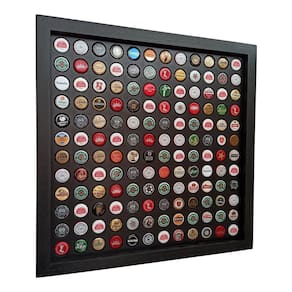 Quadro Porta Tampinhas - Linha Black 144 - + Abridor