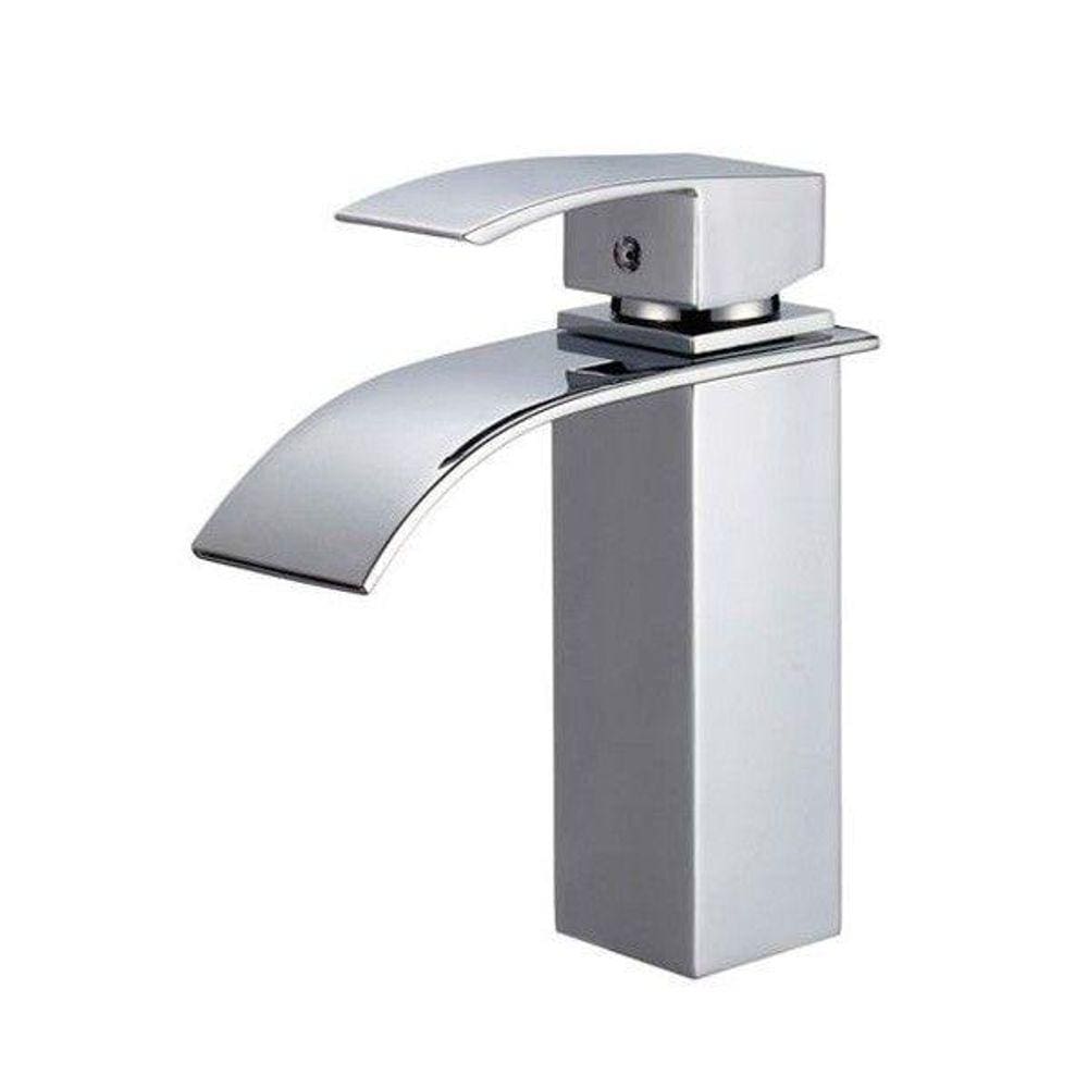 Misturador Monocomando Cascata Banheiro Lavabo Kronos