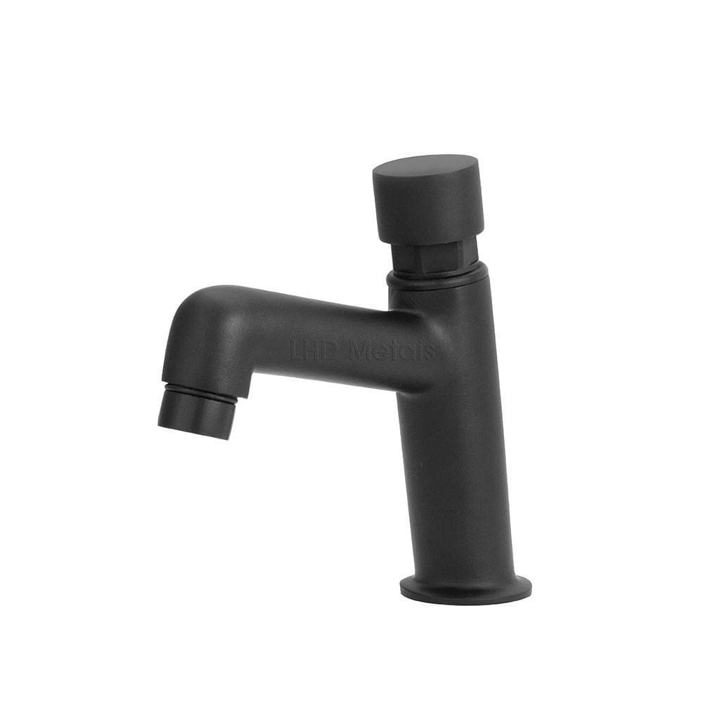 Torneira Automática Lavatório Banheiro Preta/Black Mesa Luxo