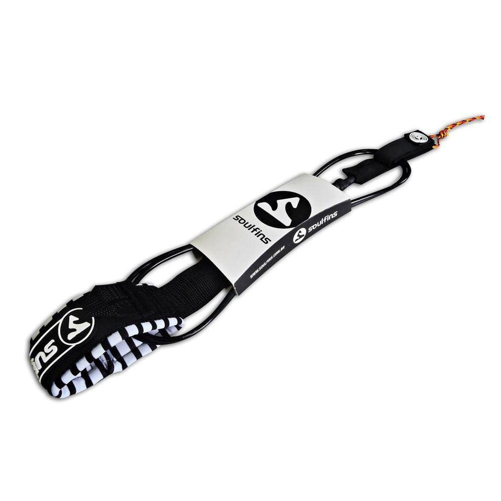 Leash Surf Regular Duplo Girador 6`/6Mm Preto