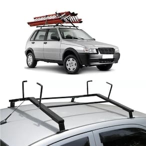 Rack Teto Suporte Escadas Hb20 2012 A 2019 Hatch E Sedan