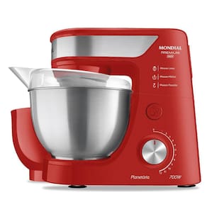 Batedeira Planetária Vermelha Inox Bp-02P-R-Ti Mondial 110V