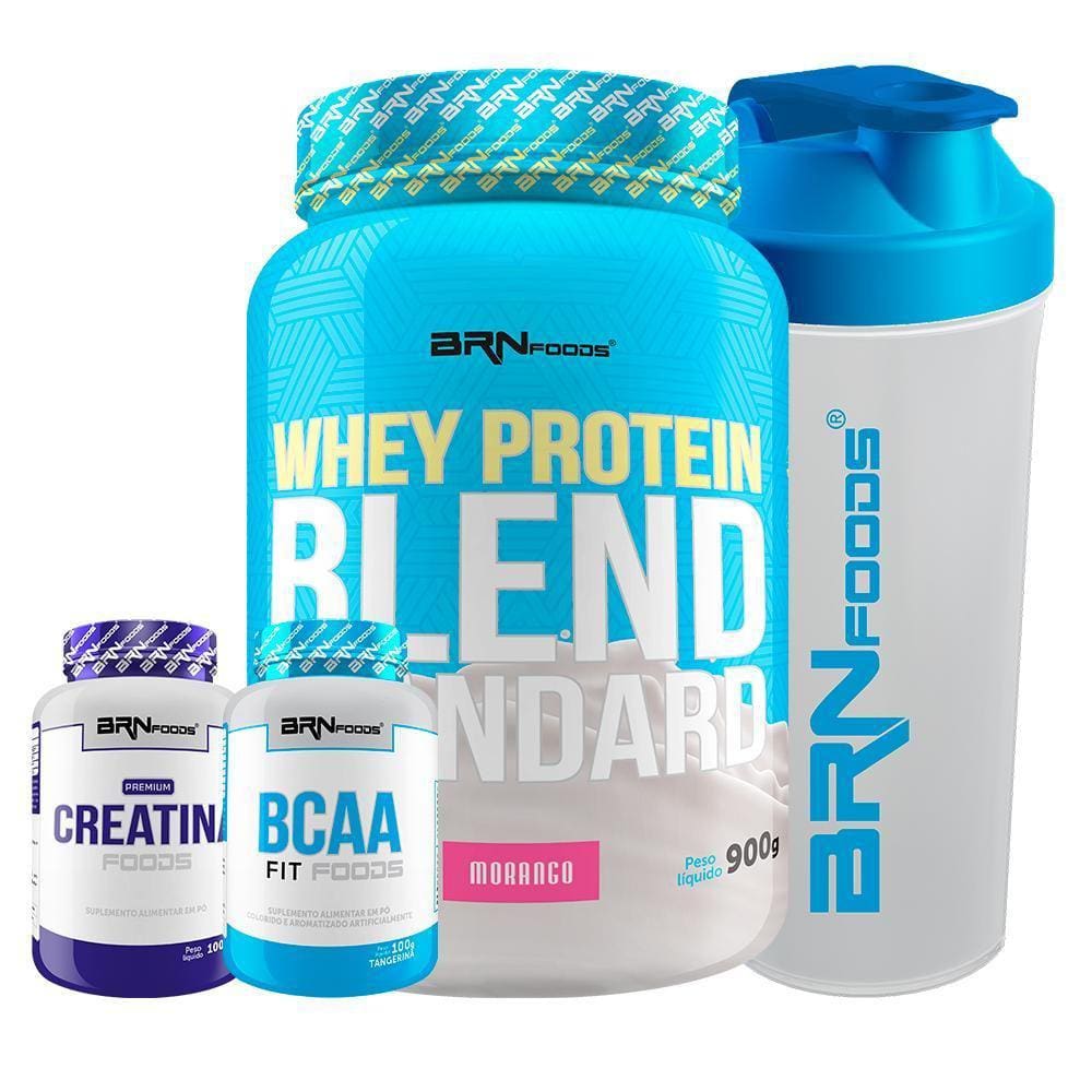 Whey Protein Blend 900G+ Premium Creatina 100G