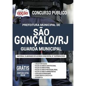 Apostila Concurso São Gonçalo Rj - Guarda Municipal