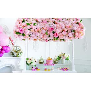 Painel Fotográfico Em Tecido Floral 2,80X1,50M