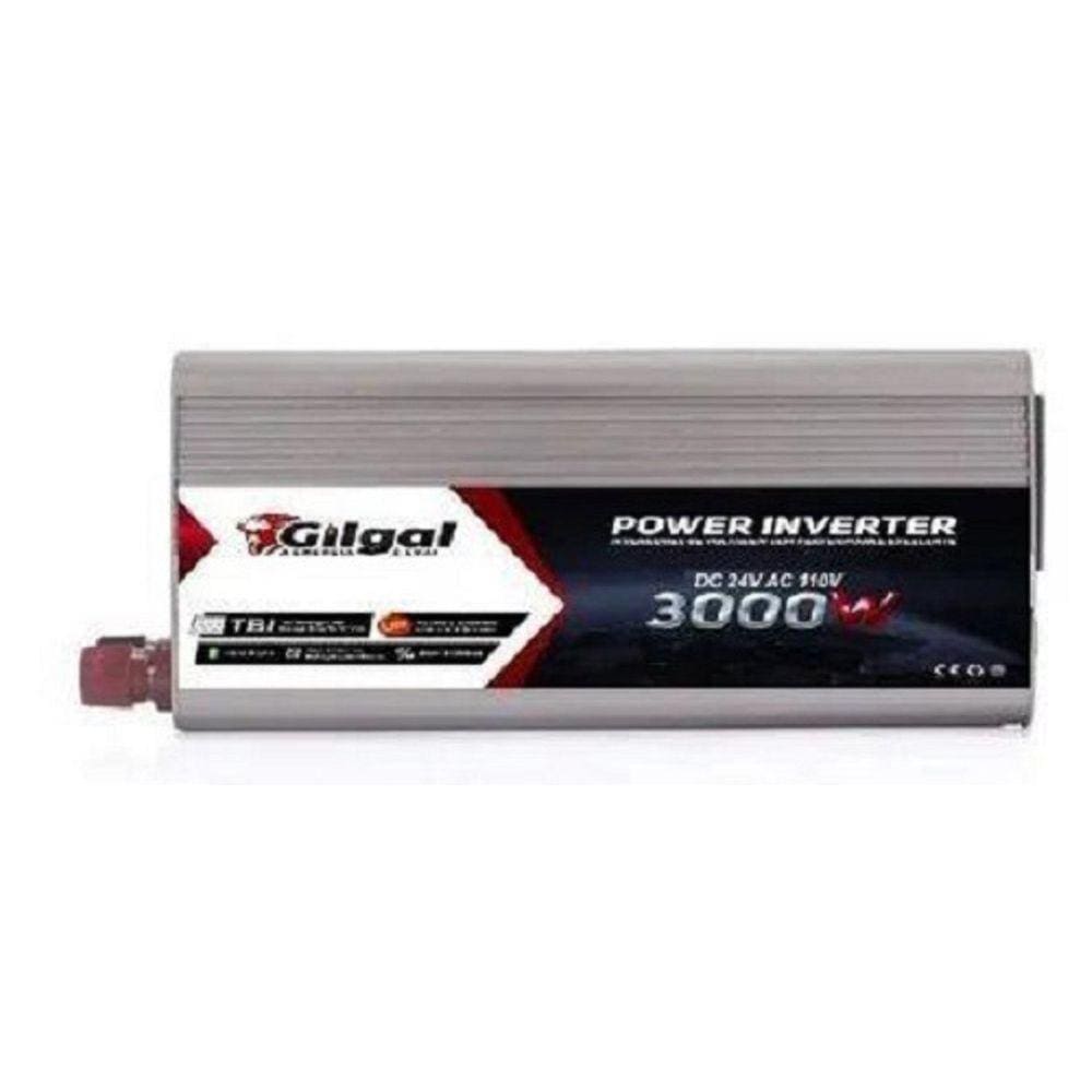 Inversor 3000W 24V 110V Onda Senoidal Para Frigobar