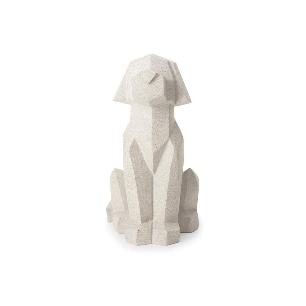 Escultura Adorno Enfeite Sala Cachorro Poliresina Grande