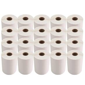 Kit 20 Rolos Etiqueta 10X15 Cm Térmica Serrilha E-Commerce