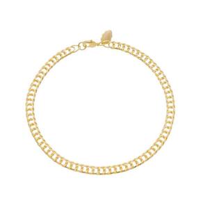 Pulseira Elo Duplo Banhada A Ouro 18K