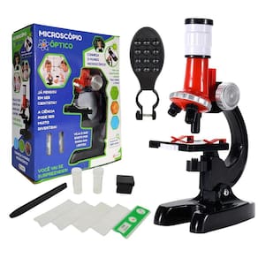 Microscópio Infantil Pedagógico Portátil Cientista Ciência