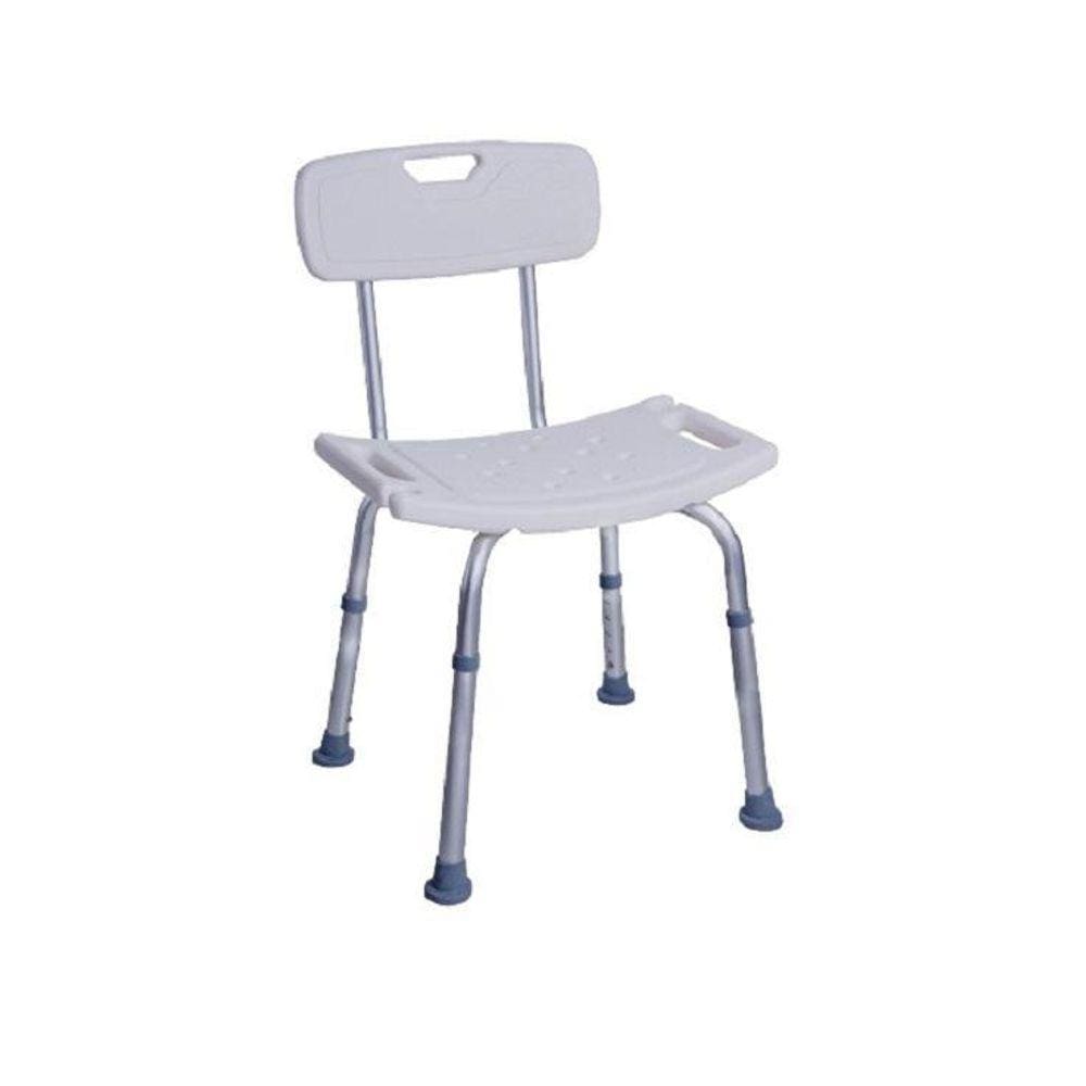 Cadeira De Banho Regulável Dellamed 74x49cm Branco