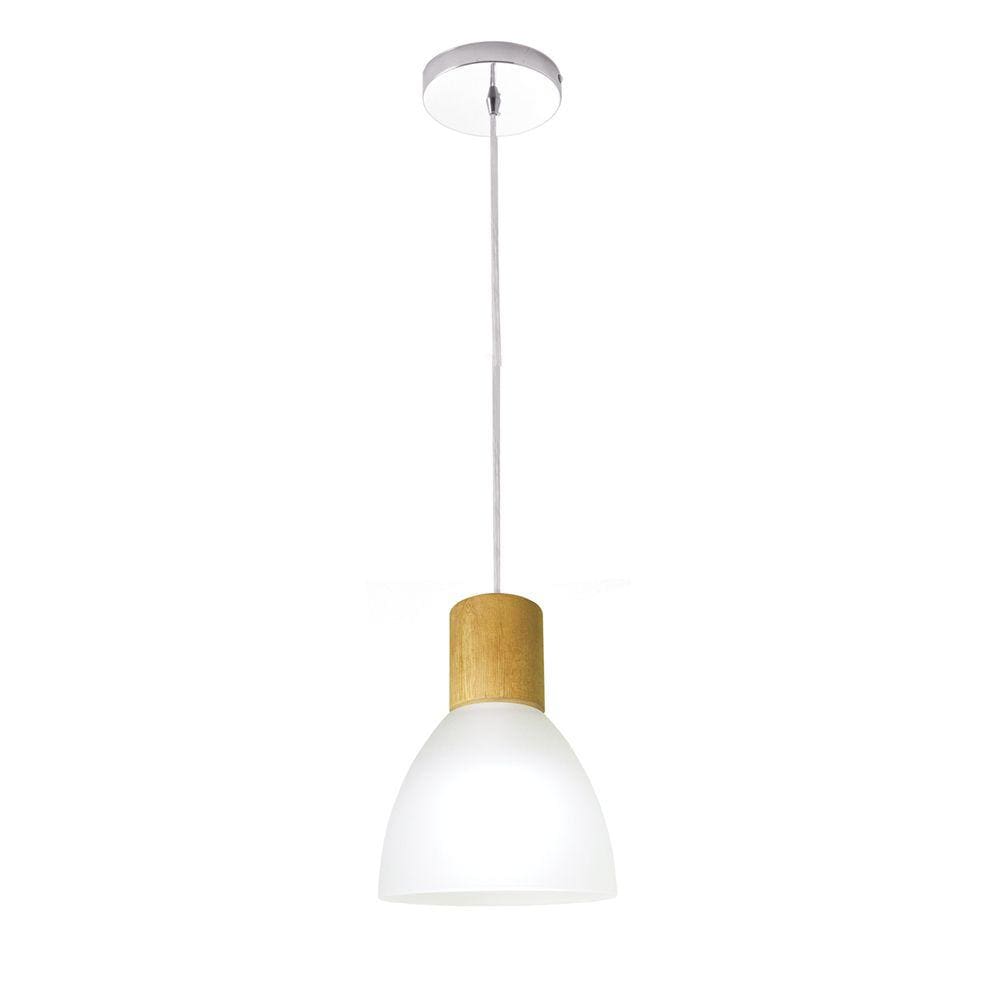 Pendente Lustre Luminária Sala Cozinha Startec Anello Wood
