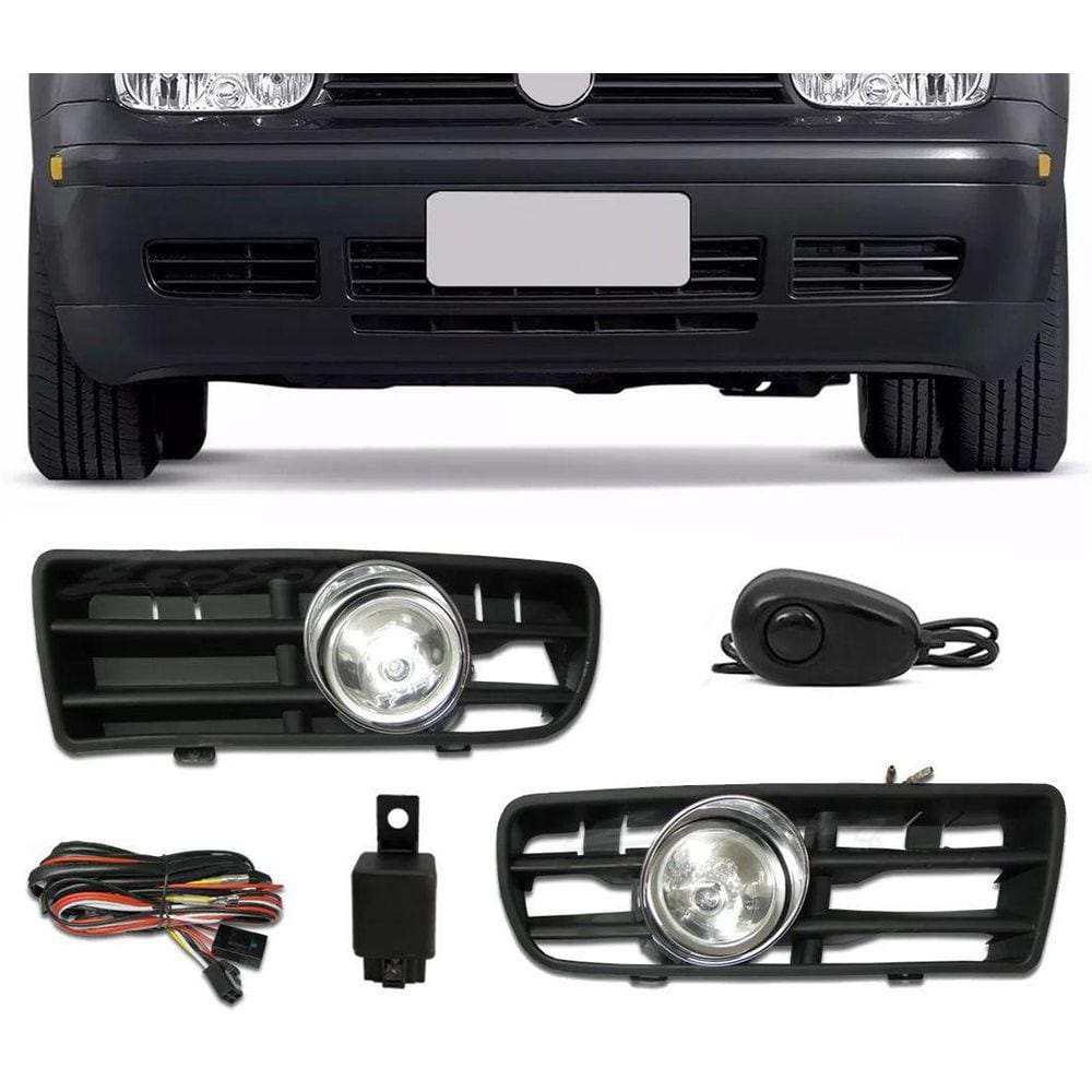 Kit Farol De Milha Neblina Vw Golf 1999 2000/2006