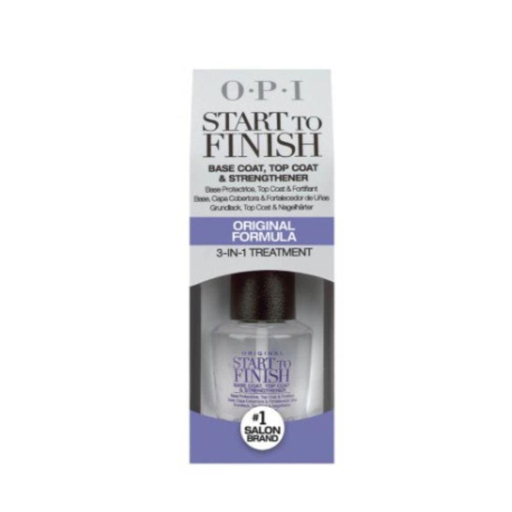 01 Unidade Base E Cobertura 3 Em 1 Opi Start To Finish 15Ml