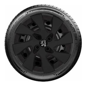 Kit Calota Peugeot 206 207 308 Hoggar Aro 15 Preta Tf195Pf