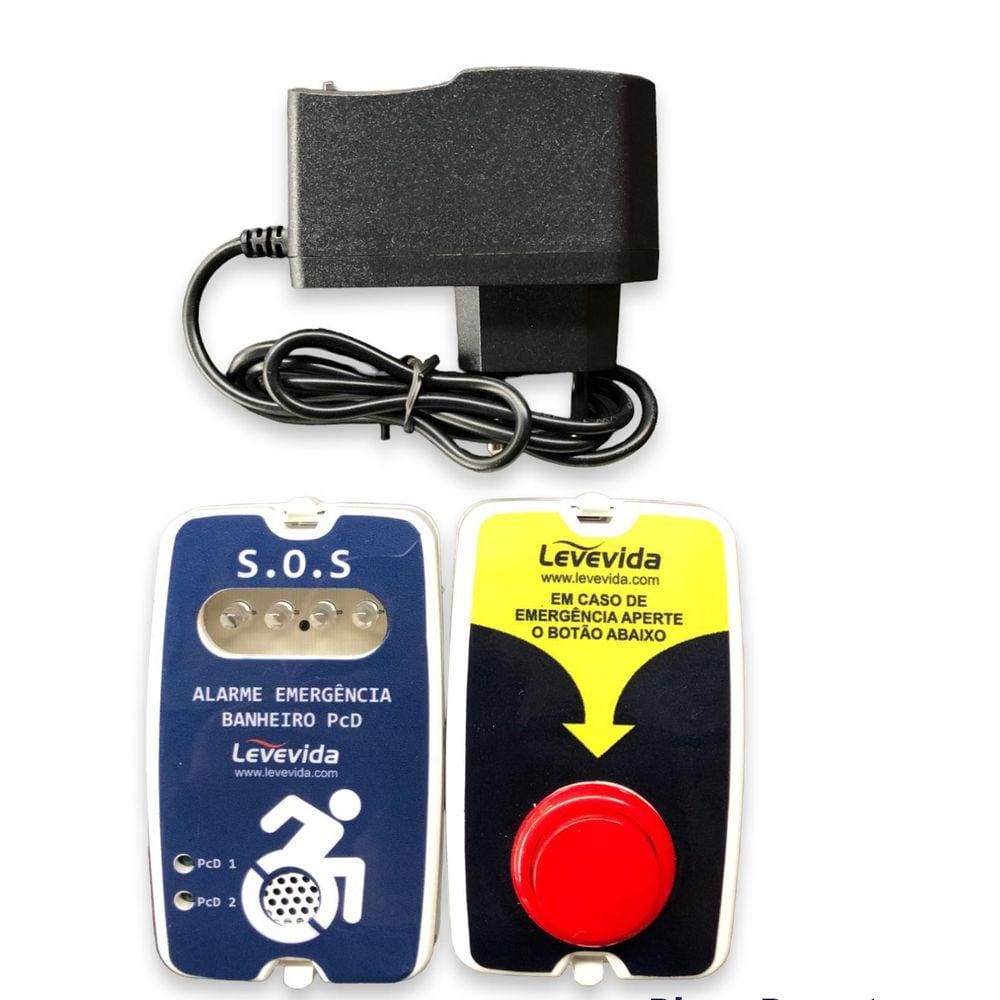 Alarme Audiovisual Pcd Help Sem Fio