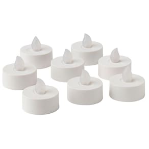 Kit 24 velas led luz branca decorativas festa casamento