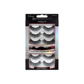 Abny Pack Tanjanite 505 Cílios Post Natural Preto 5 Pares