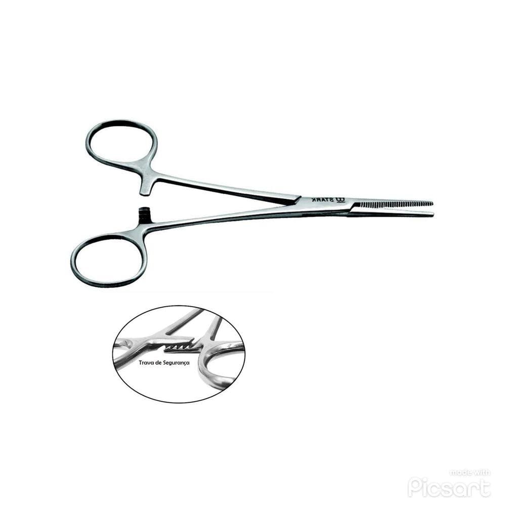 Pinca De Segurança Para Pesca 16Cm Reta