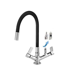 Torneira Pia Cozinha Mesa Preta Saída Purificador C80