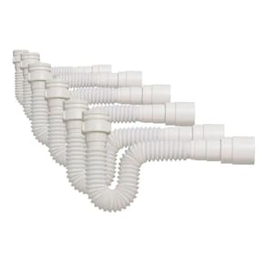 Kit 6 Un Sifão Multiuso Para Pia/Lavatório/Tanque 66Cm