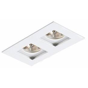 Spot De Embutir Recuado Duplo Par 20 Branco Sala Ac879