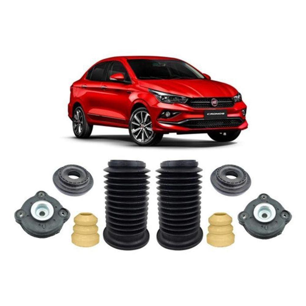 2 Kit Do Amortecedor Dianteiro Fiat Cronos 2018 2019 2020