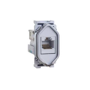 Módulo Internet RJ45 Cromado Novara Dicompel