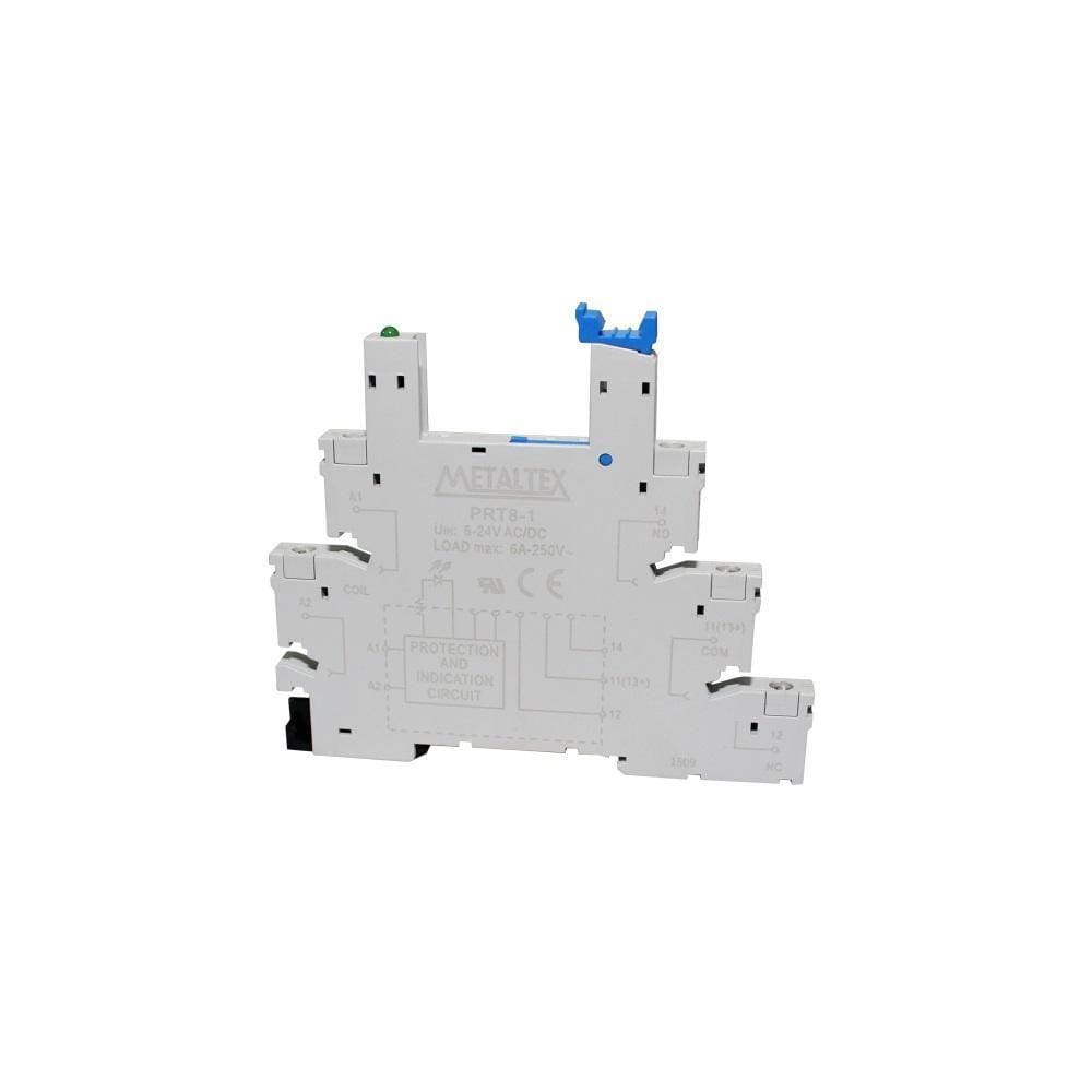 Soquete Para Relé Jz 12-24V Prt8-1 - Metaltex
