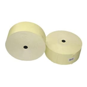 Bobina Termica 57X180 Amarela Para Relógio De Ponto C/8 Un