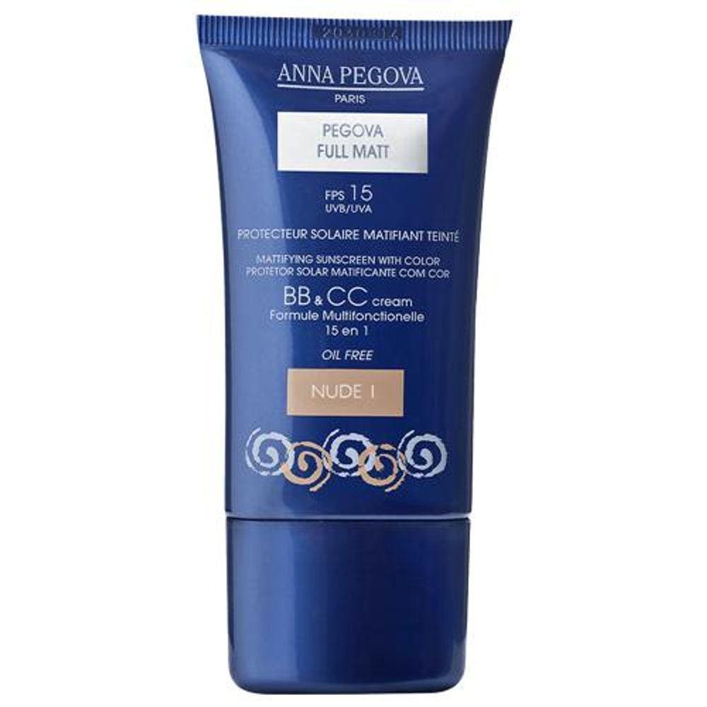 Bb Cc Cream Pegova Full Matt 15 Em 1 - Fps 15 Nude 1 - 30G