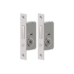 Trava De Segurança Tetra 3F 422 Dupla Inox Cromado