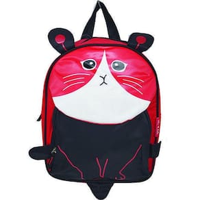 Mochila Escolar Kids Gato Fofurinha Cg31516 Gato Vermelho