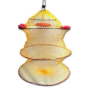 Samburá Cesto Viveiro Pesca Com Flutuadores Em Nylon