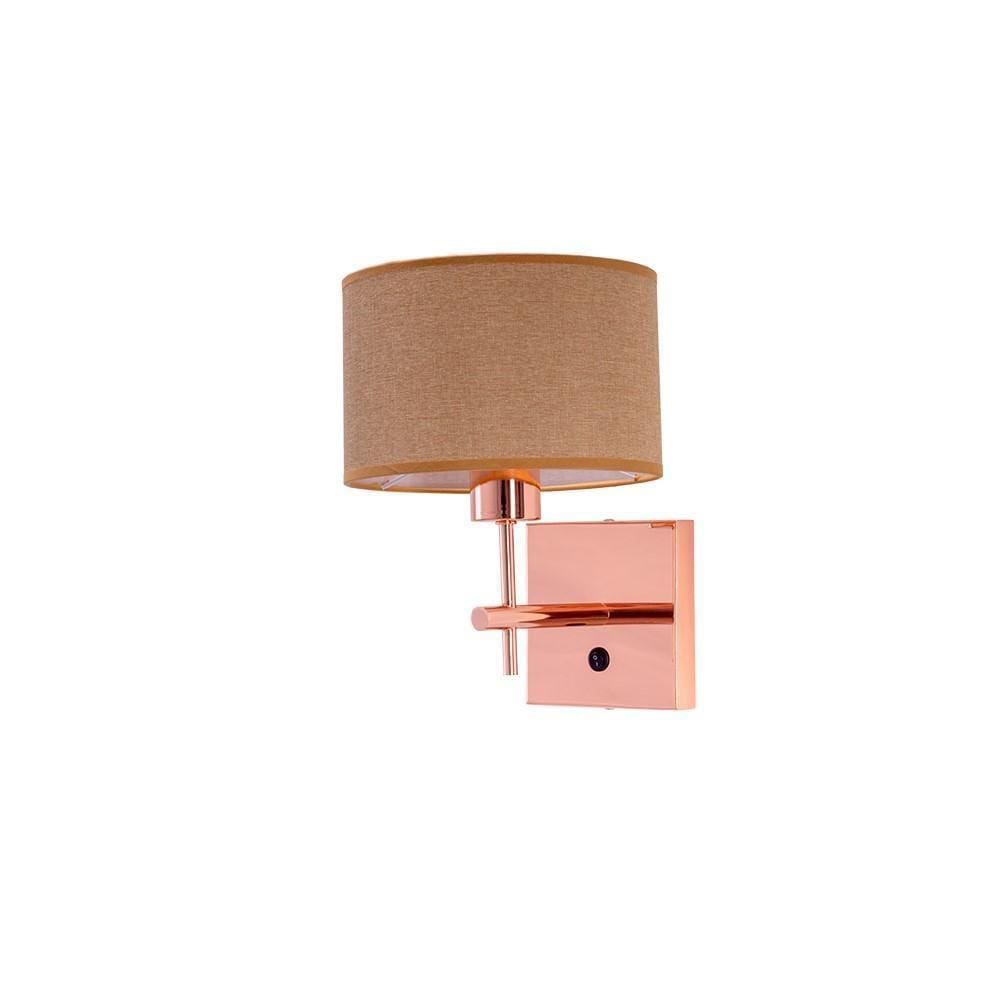 Arandela Udine Com Interruptor Quarto Cabeceira De Cama C